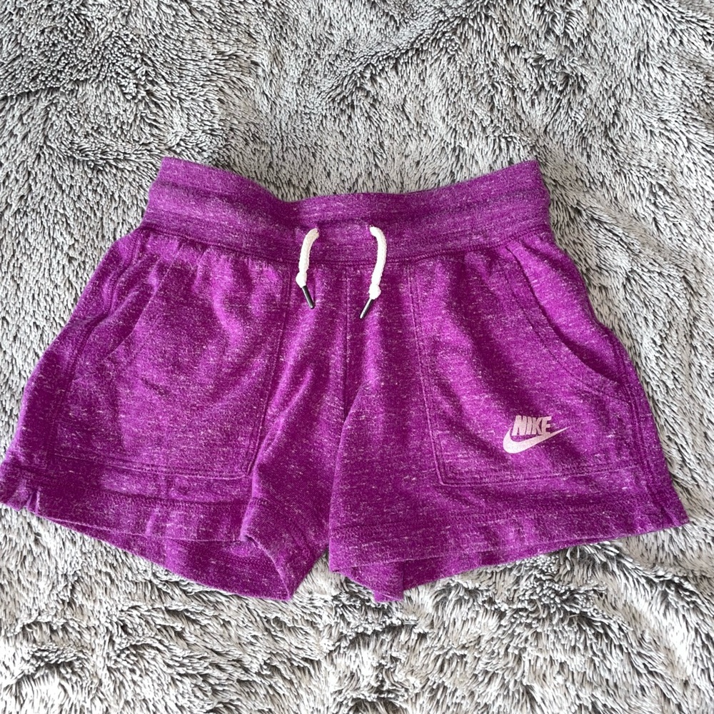 Nike Girl's Purple Magenta Shorts
